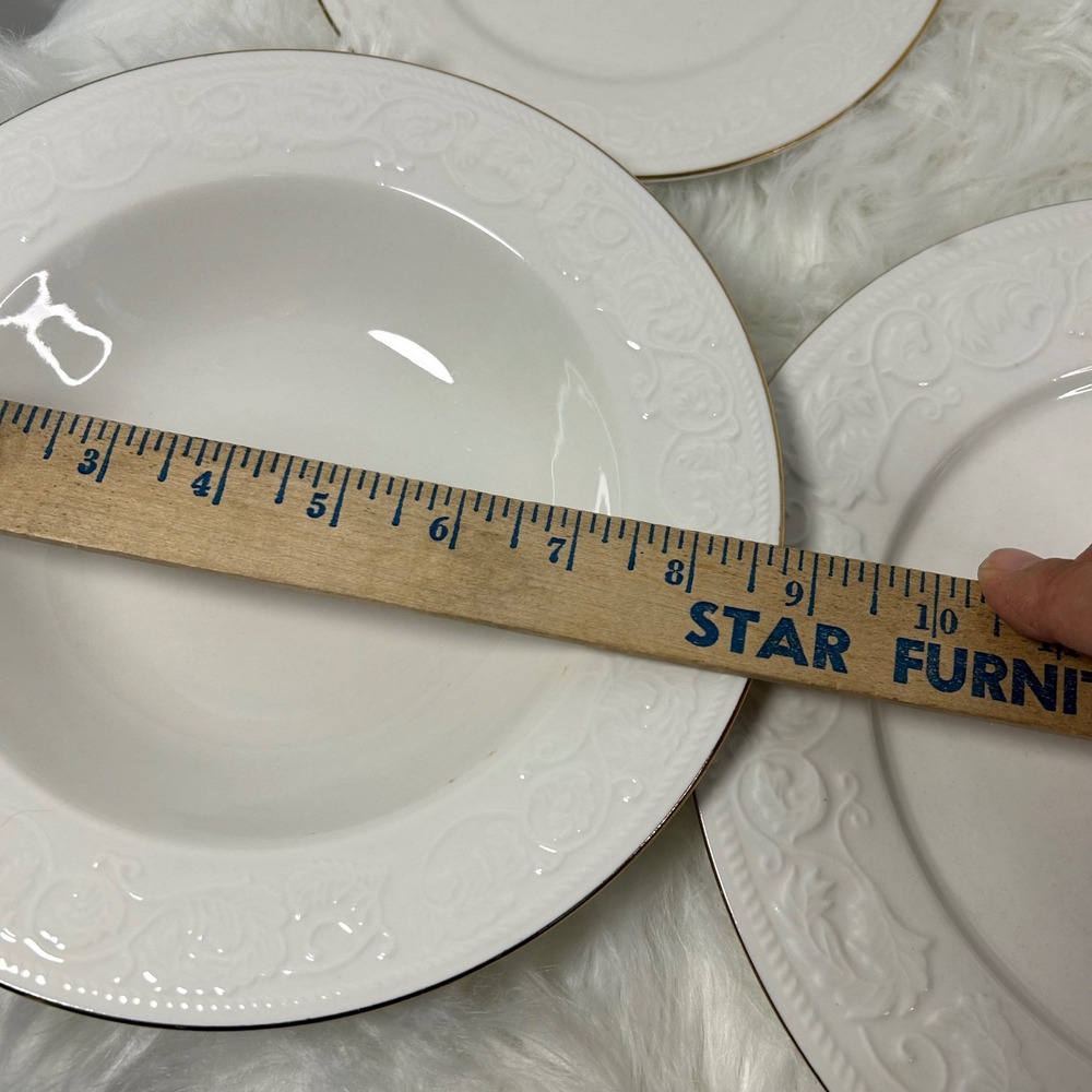 Farberware floral service‎ for one 22 karat gold trim Calais 4173 - Picture 8 of 8